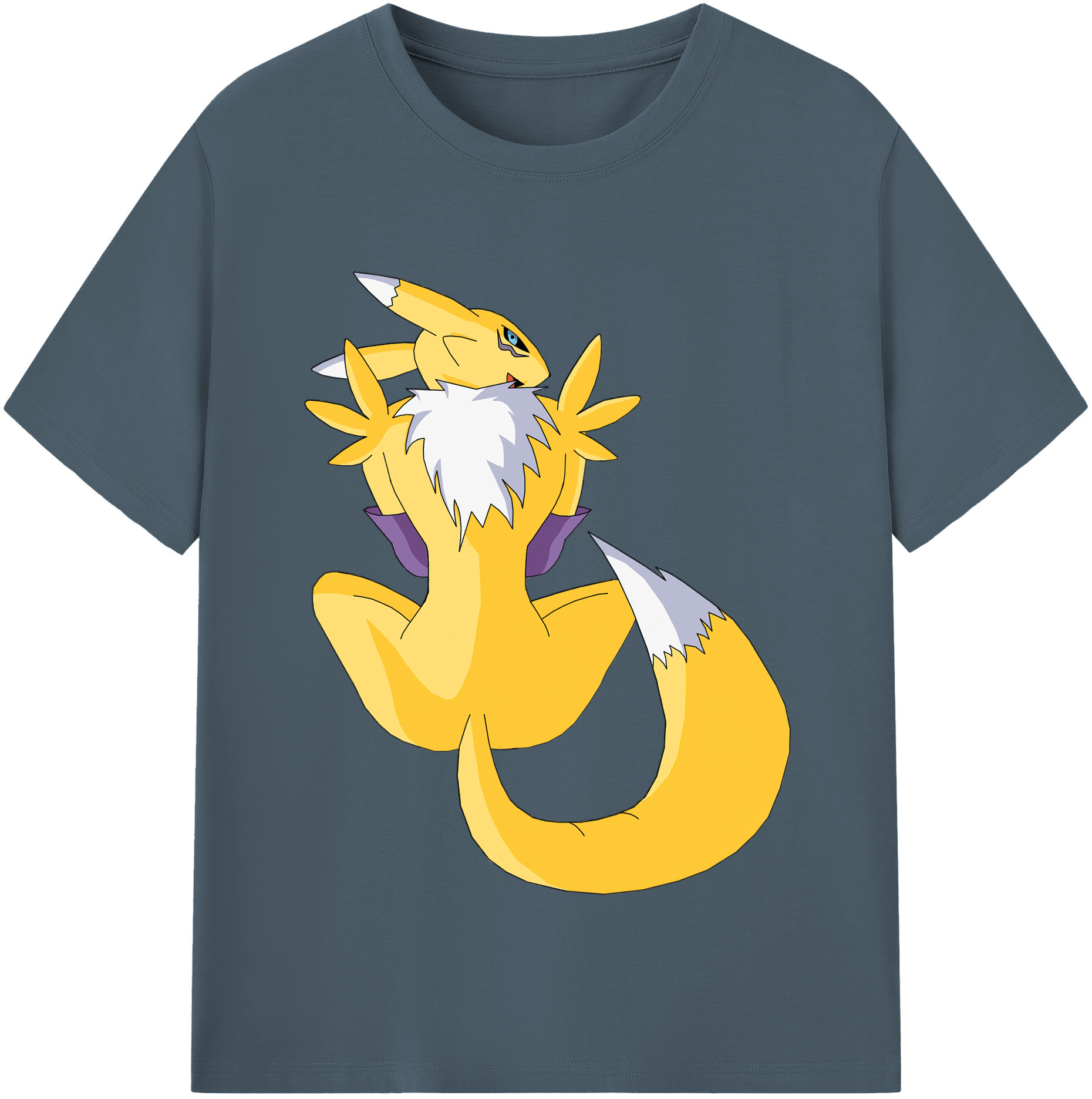 （画像用） Digimon デジタルモンスター/デジモン 綿100％半袖Tシャツ（フロントプリント）